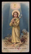 santino cromo-holy card GESU'