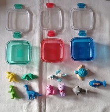 Collezione Lotto Gommine Dinosauri Unicorno Delfino Giocattoli Sorpresine miste