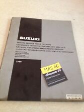 Suzuki special tool list liste