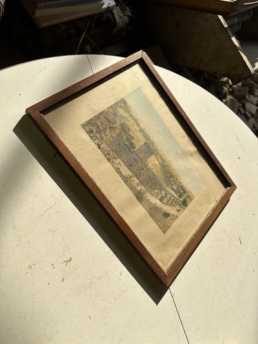 Quadro antico legno - quadro,