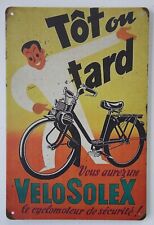 Targa in latta VeloSolex 3800