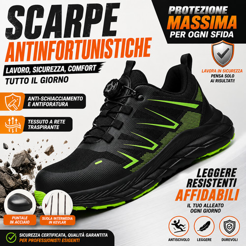 Scarpe antinfortunistiche - scarpe,