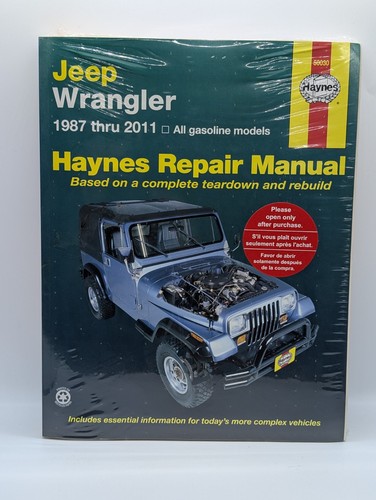 Jeep wrangler 1987 2011 all - jeep,