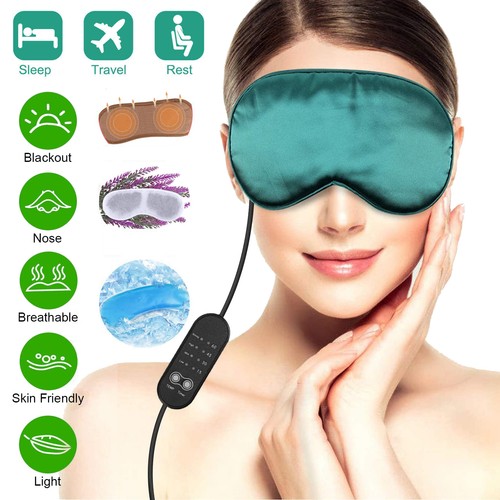 Maschera per occhi riscaldata
