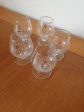 5 Calici Piccoli da Brandy/Cognac "Napoleon" h 9 cm.