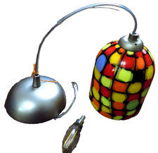 Lampada a sospensione vetro