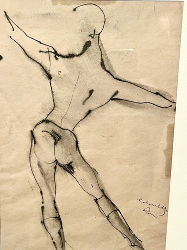 Enrico colombotto rosso - rosso, nudo