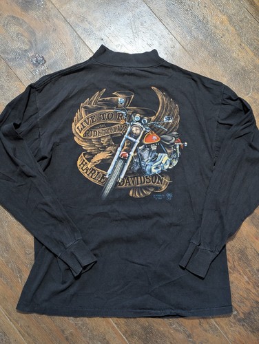Camicia emblem tag harley - 3d,