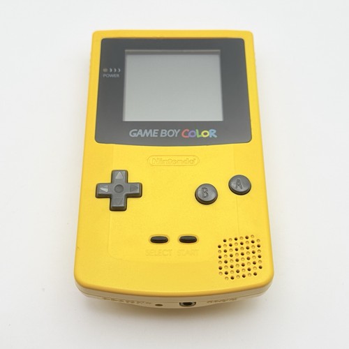 Nintendo game boy color - game, giallo