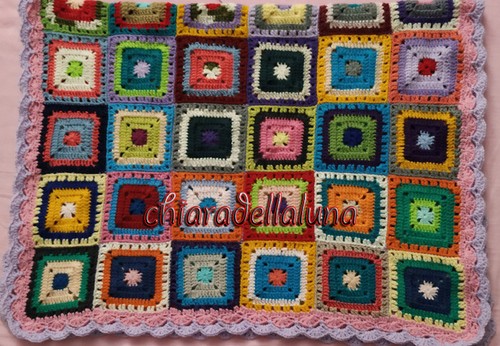 Coperta uncinetto granny - ,