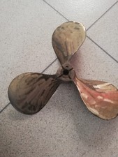 Elica In Bronzo Per Motoscafo Diemetro 30 Cm Vintage