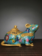 7.8" Antique Old China bronze