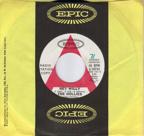 The hollies hey willy - hollies, row