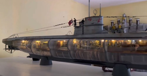 Boat type viic 552 - type, u-552