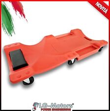 CARRELLO SOTTO AUTO MECCANICO OFFICINA SOTTOAUTO SDRAIO RIPARAZIONE LETTINO