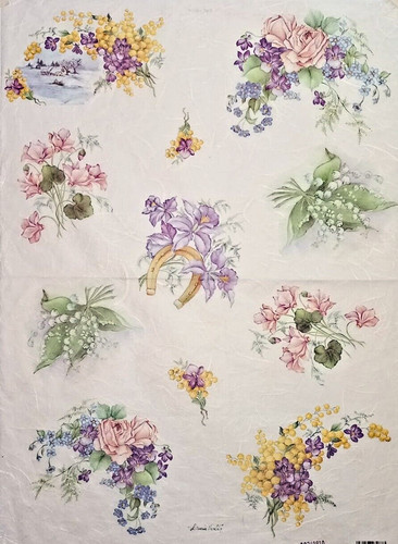 Carta riso decoupage - carta,