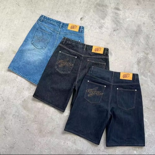 Pantaloni jeans larghi y2k - pantaloni,