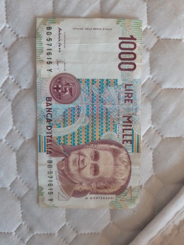 Banconota mille 1000 - banconota,