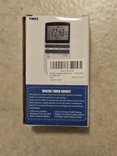 PRESA ELETTRICA 230V CON TIMER DIGITALE TEMPORIZZATORE PROGRAMMABILE TM02