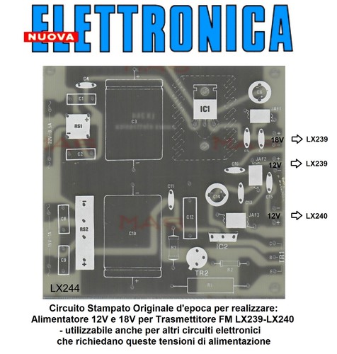 Lx244 nuova elettronica - nuova,