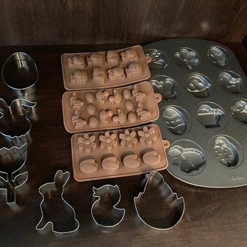 Easter treats baking - easter, set