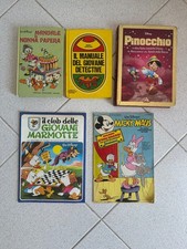 Lotto fumetti Walt Disney manuale di nonna papera, Pinocchio, + altri