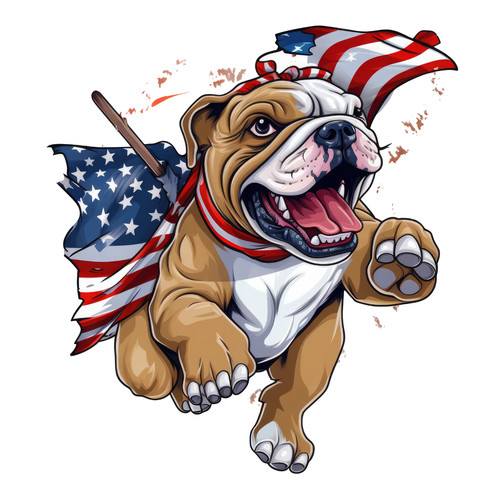 Adesivi auto bulldog inglese - adesivi,