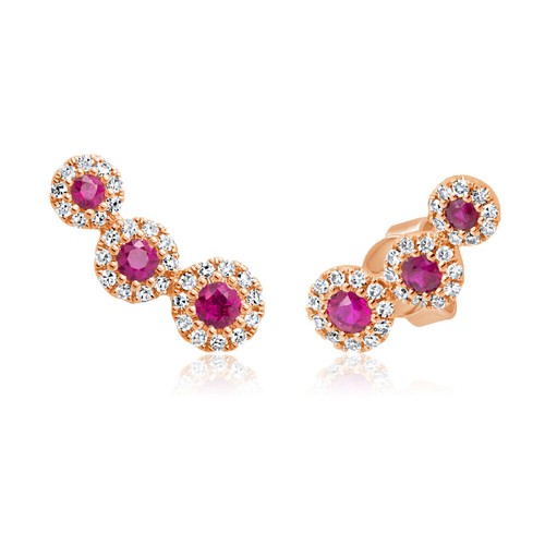 14k oro rosa naturale taglio - naturale,