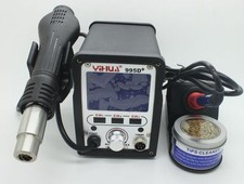 Stazione saldante SMD YIHUA 995D+ 2 in 1 720w usata per strumenti riparazione scheda madre