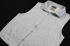 Levis Jeans giubbotto vintage maglione pullover giacca gilet jacket grigio anni 90 90s M L