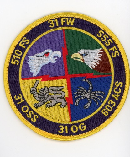 Patch usaf gaggle - usaf, afb