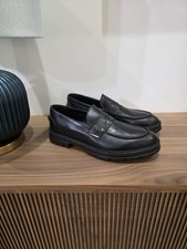 scarpe da uomo , college mocassino in vera pelle made in italy