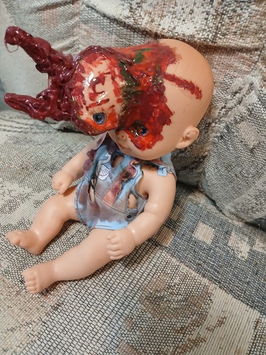 Ooak bambola horror gore - ooak,