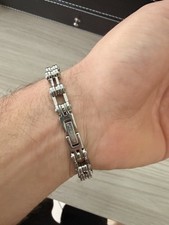 Bracciale uomo a catena in