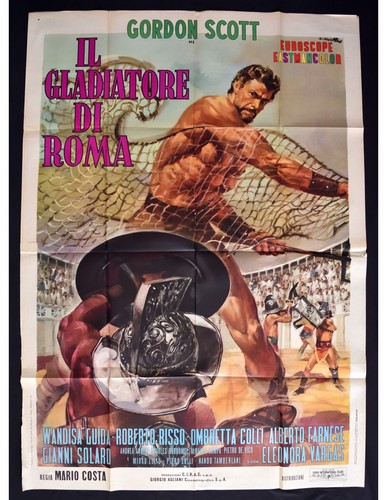 Manifesto gladiatore di - gladiatore,