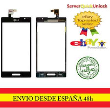 PANTALLA TACTIL DIGITALIZADOR CRISTAL TOUCH LG OPTIMUS L9 P760 P765 P768 NEGRO