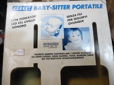 Baby Sitter audio portatile della GBC mod.GEE-32  2 canali regolabili + istruzio