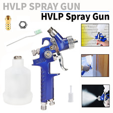 Mini HVLP Spray Gun 0.8/1mm Nozzle Gravity Body F Automotive Furniture Painting