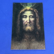 PREGHIERA AL VOLTO DI SANTO GESU' Santino - immagine sacra