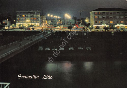 Cartolina senigallia lido - senigallia,