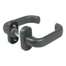 Maniglia in resina, con molla per infissi in ferro IBFM 536/N
