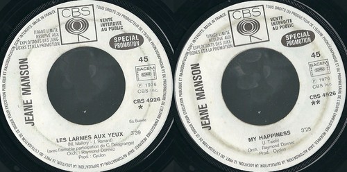 Disco giri jeane manson - ,