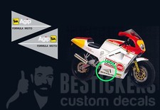 2 adesivi AGIP formula moto