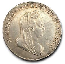 Milano bello scudo 1780 Maria Teresa d'Austria BB/qSPL leggera patina VIDEO