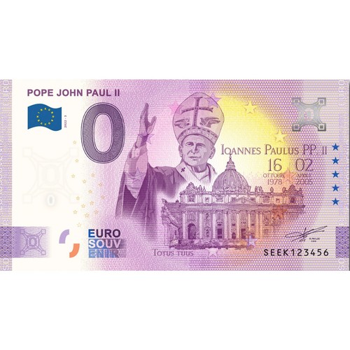 Zero euro souvenir - 0,