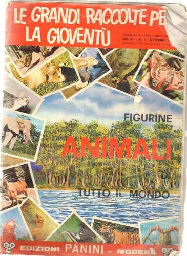 Album figurine animali - animali, di