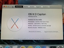 APPLE MACBOOK AIR 13" A1304