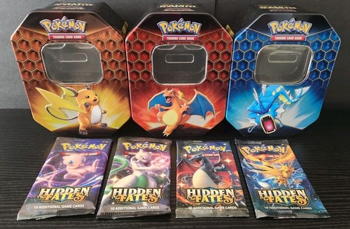 Hidden fates tin set 3 - fates,