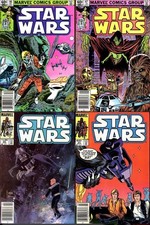 Lotto fumetti Marvel Star Wars