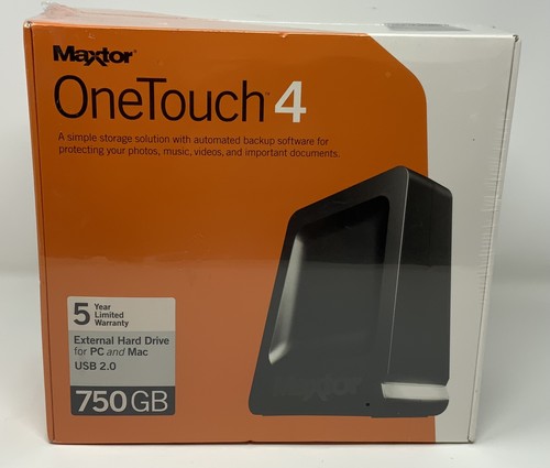 Maxtor one touch 750gb - maxtor, 4